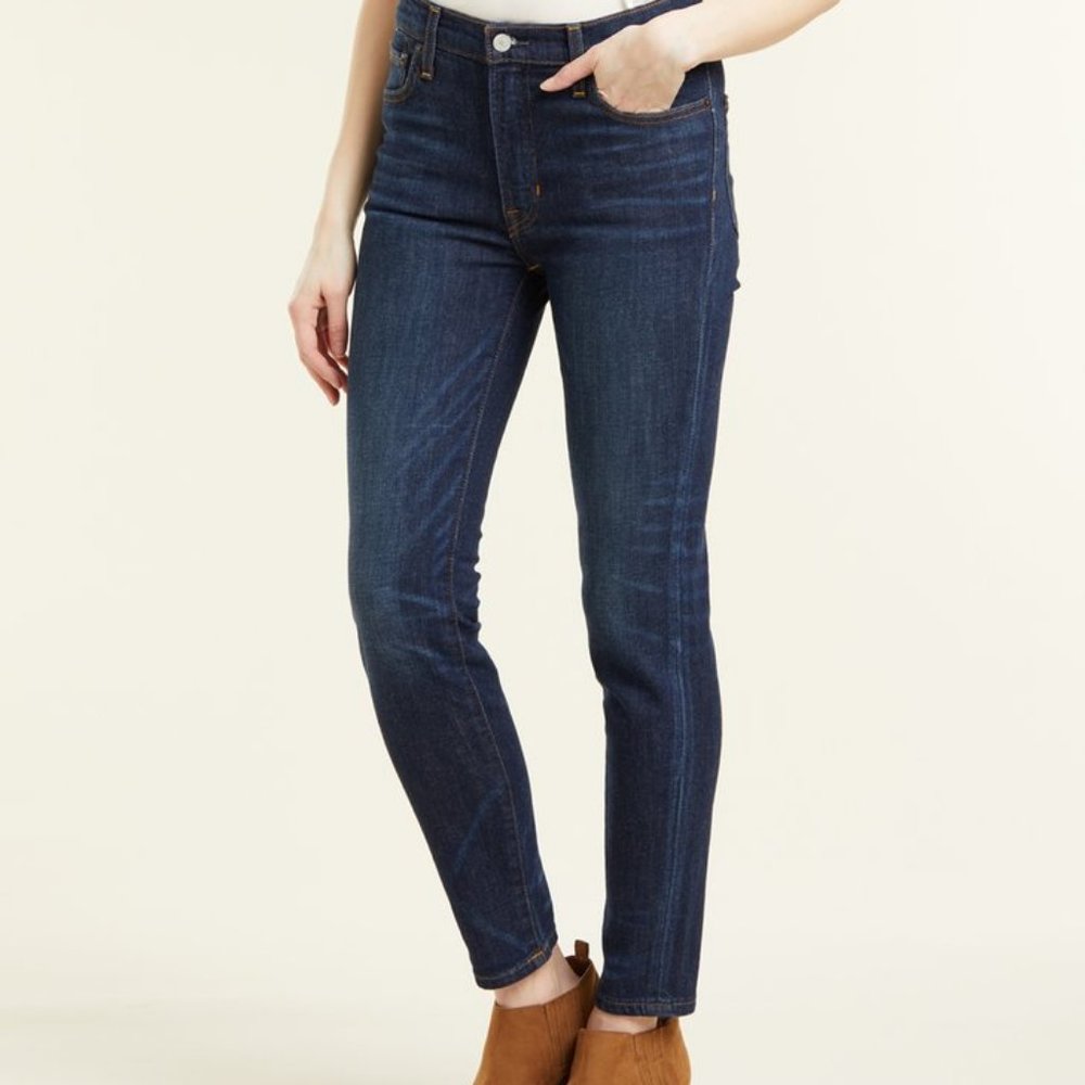 Frye Women's Skinny Jeans - Dark Blue